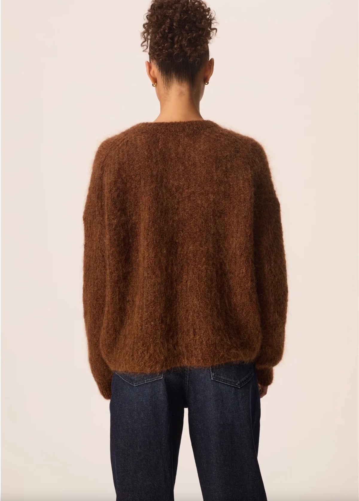 Des Petits Hauts - Cardigan Alma Cognac Chine