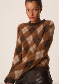 Des Petit Hauts - Jumper Come Argyle Ourson