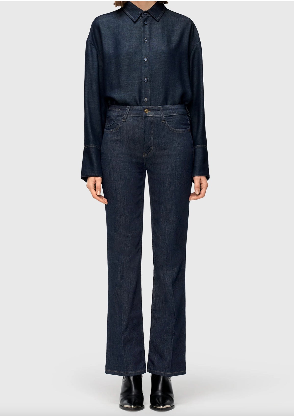 MAC - Laura - Comfortable Flared Jeans