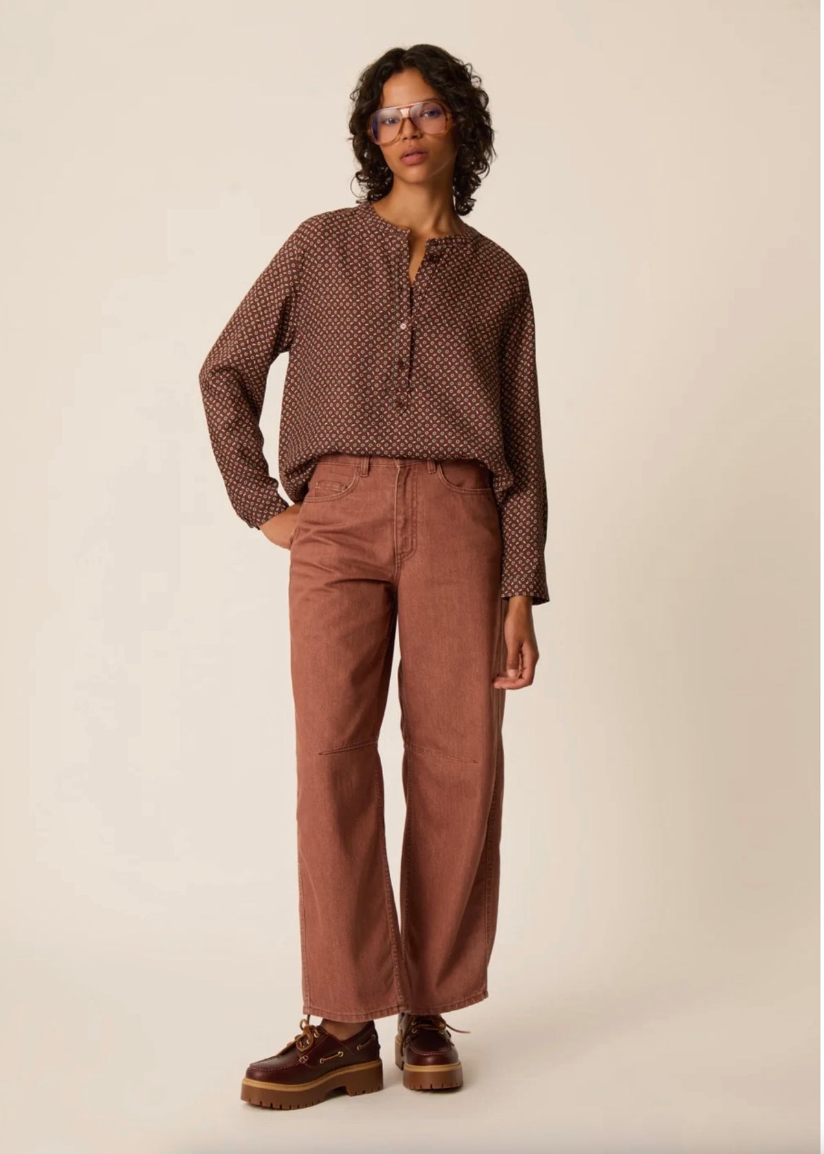 Des Petits Hauts - Blouse Valkyra Cravate