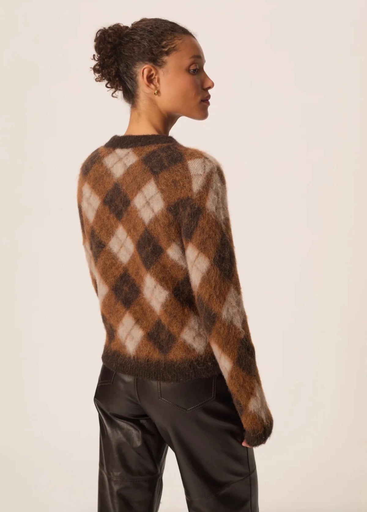 Des Petit Hauts - Jumper Come Argyle Ourson