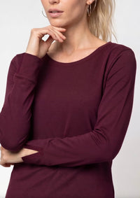 Monari - Long sleeve shirt with rhinestone details