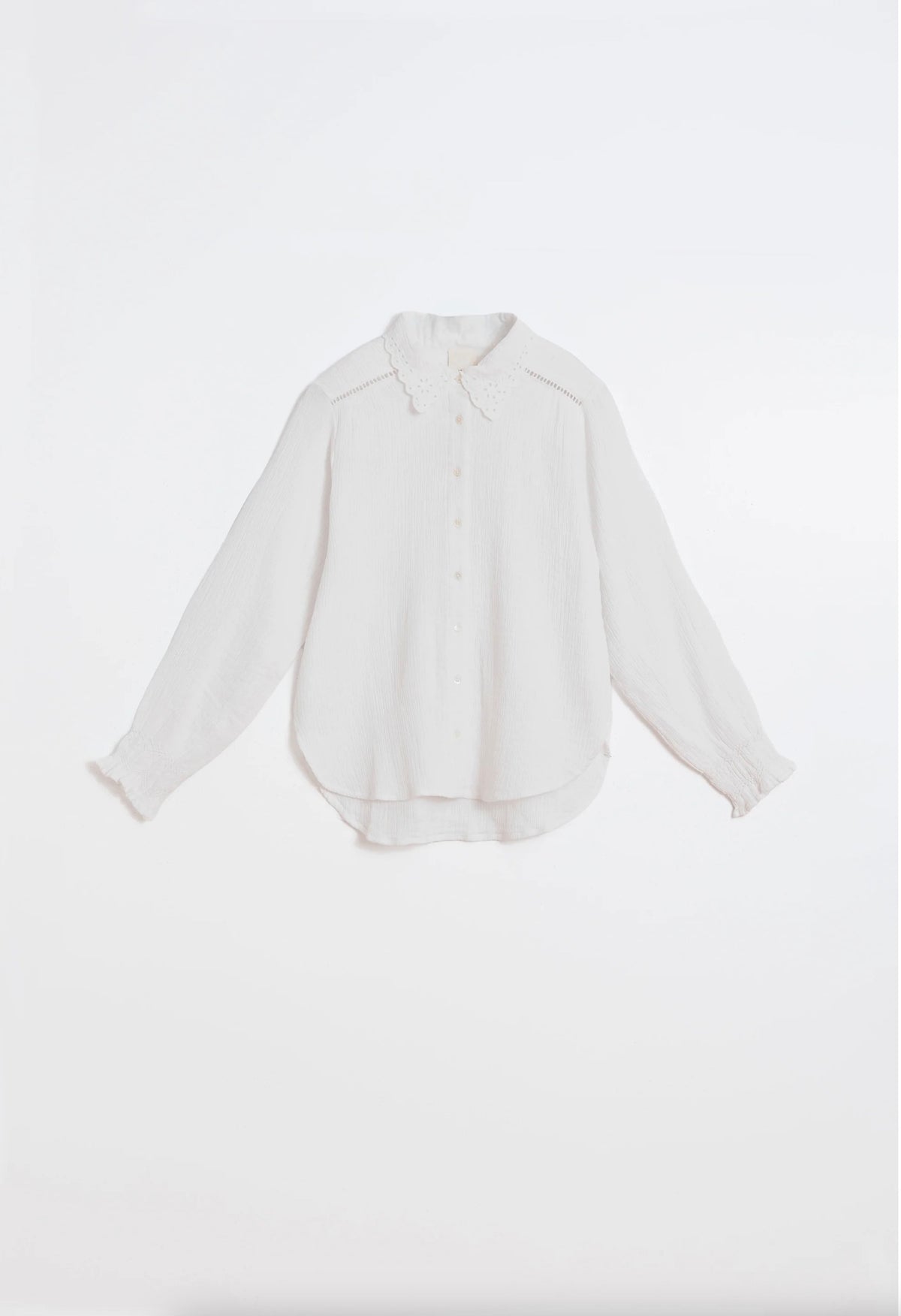 Indi & Cold - Romantic Double Gauze Shirt