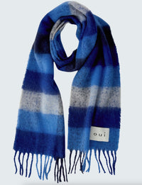 Oui - Scarf - Blue Blue