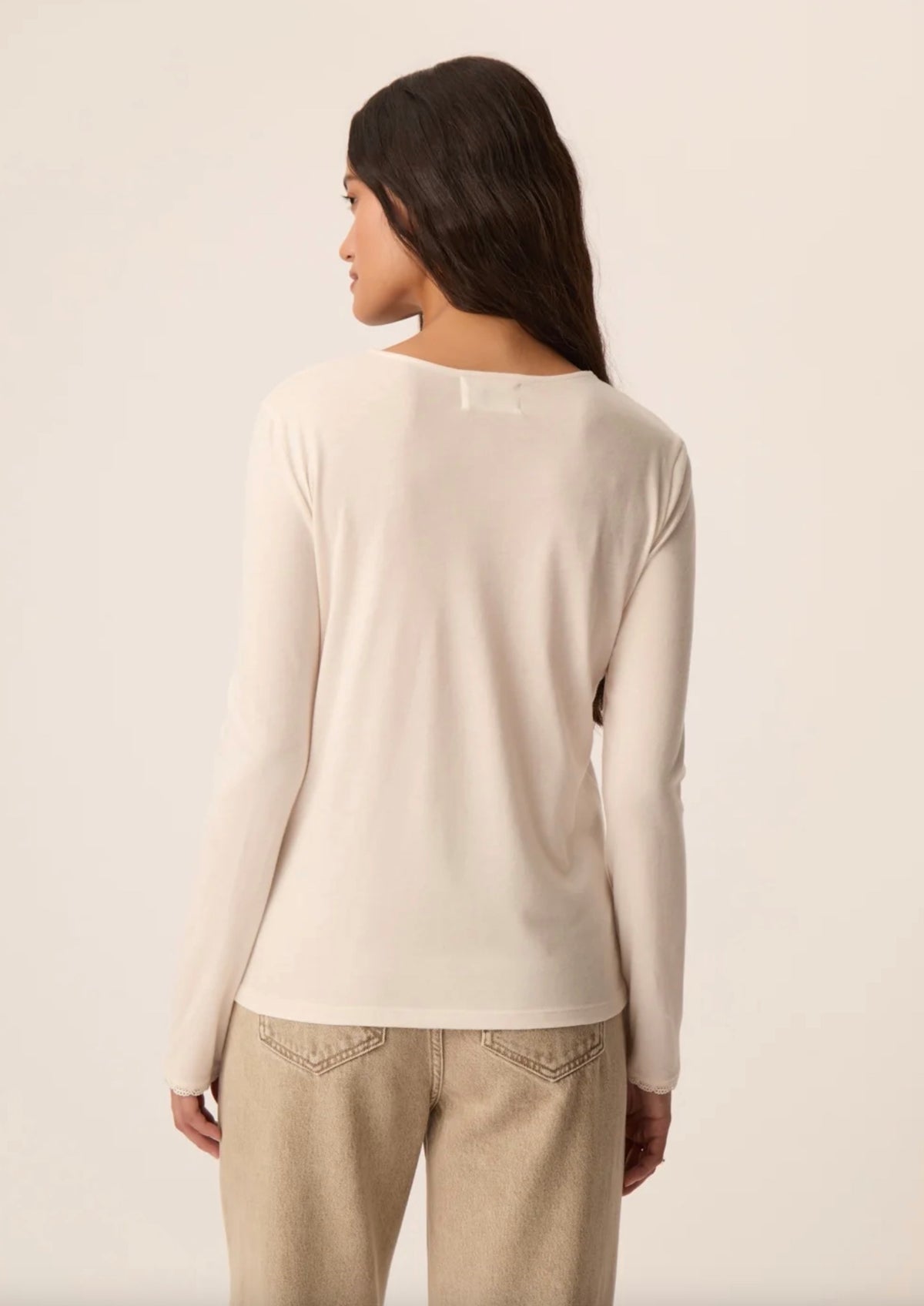 Des Petits Hauts - Izelie Creme T-Shirt