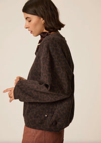 Des Petits Hauts - Sweatshirt Jacinthe Leopard