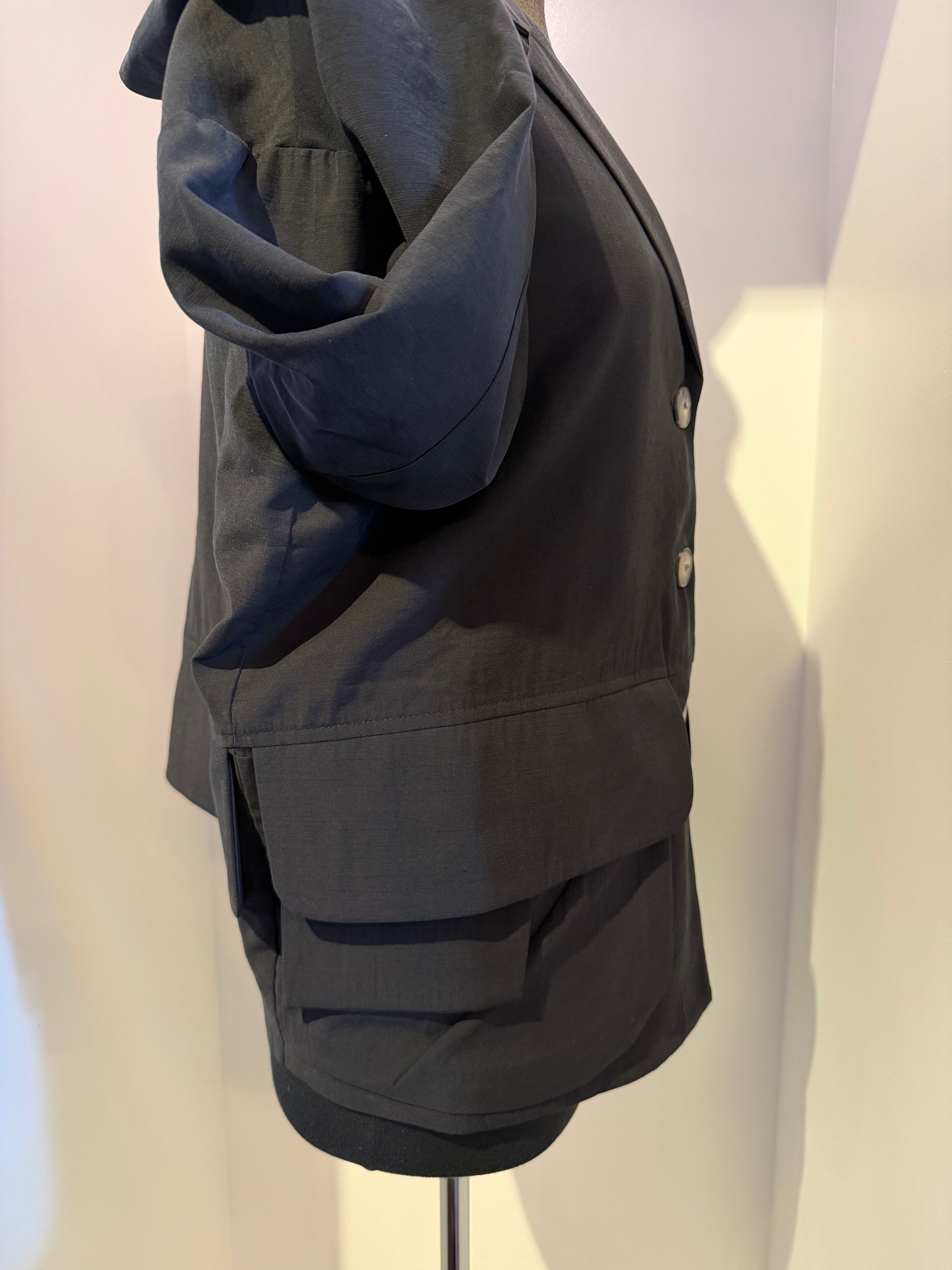 Ozai N Ku - 3 Button Black Jacket